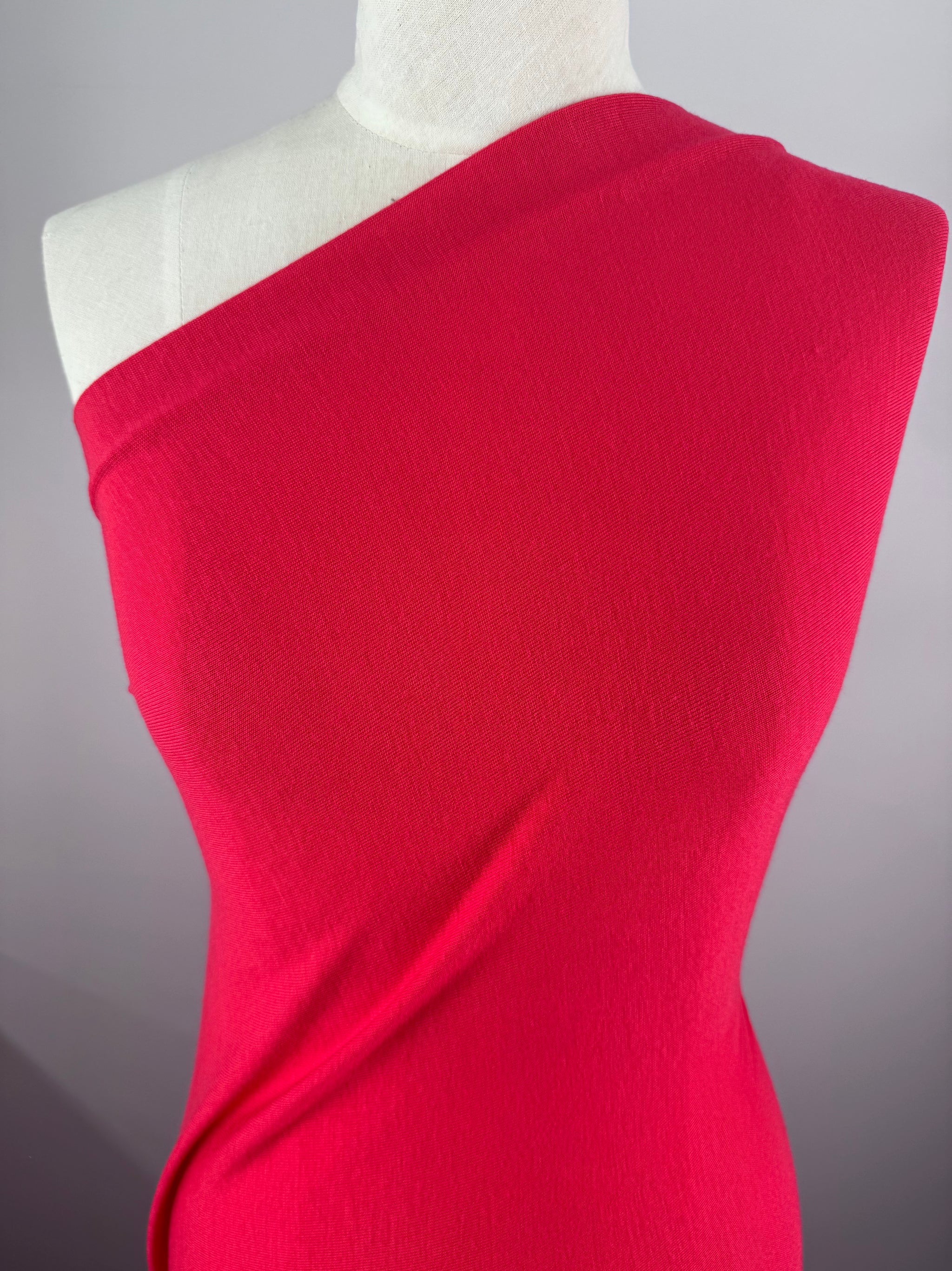 Wool Knit - Red - 135cm