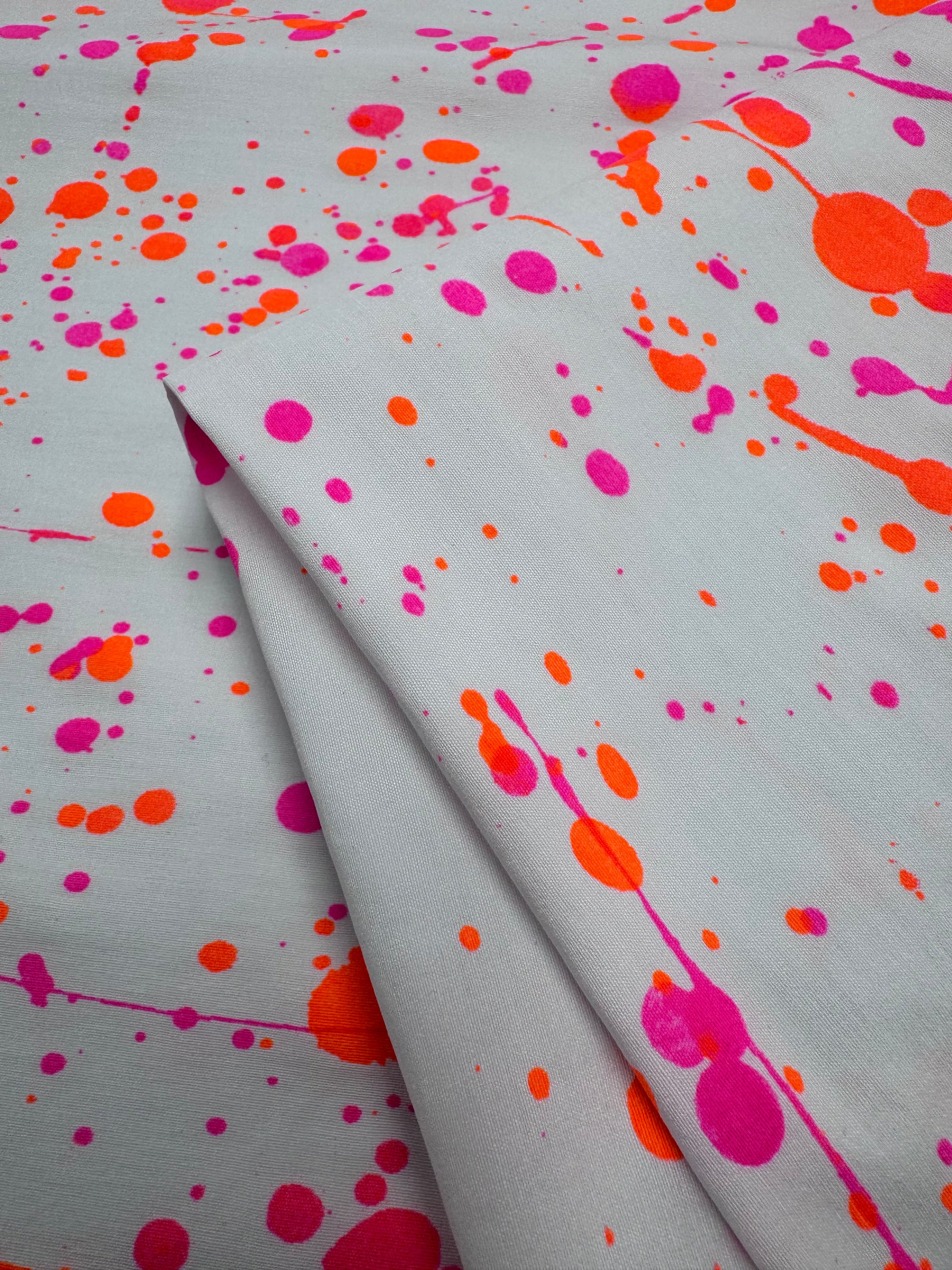 Stretch Bengaline - Bright Splash- 148cm