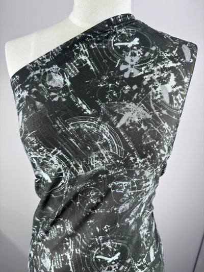 Designer Mesh - Industrial Grunge - 150cm