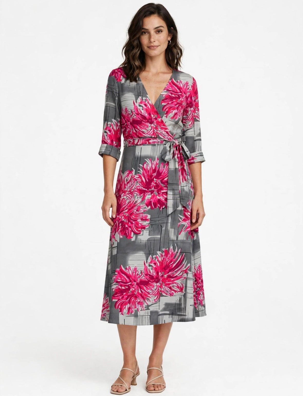 Designer Lycra - Graphic Peony - 150cm