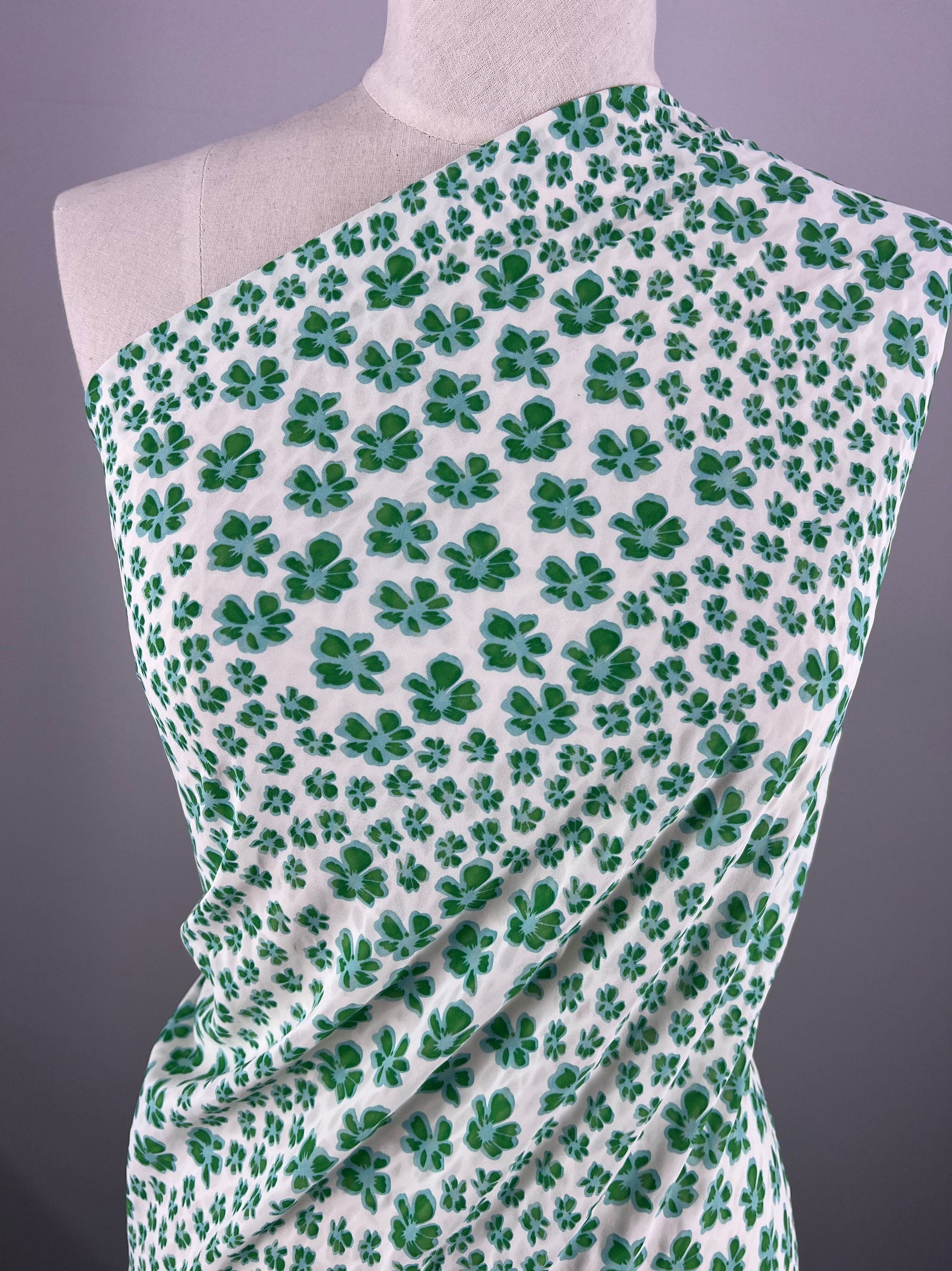 A mannequin displays elegant 