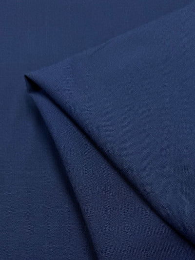 Linen Blend - Navy - 145cm