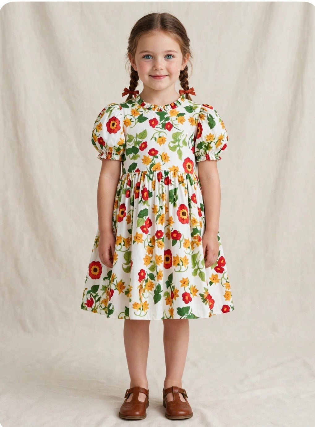Silkyfall rayon - Garden Joy - 150cm
