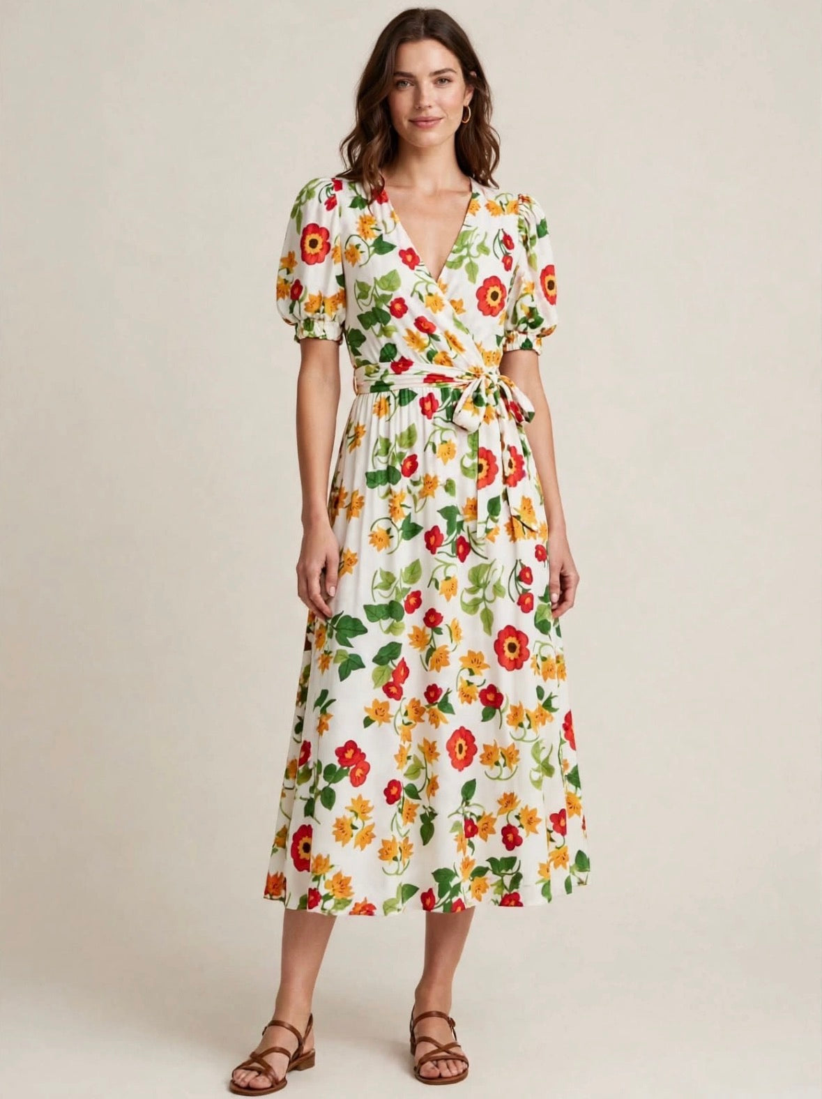 Silkyfall rayon - Garden Joy - 150cm