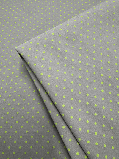 Printed Bengaline - Pin Dot Sand - 150cm