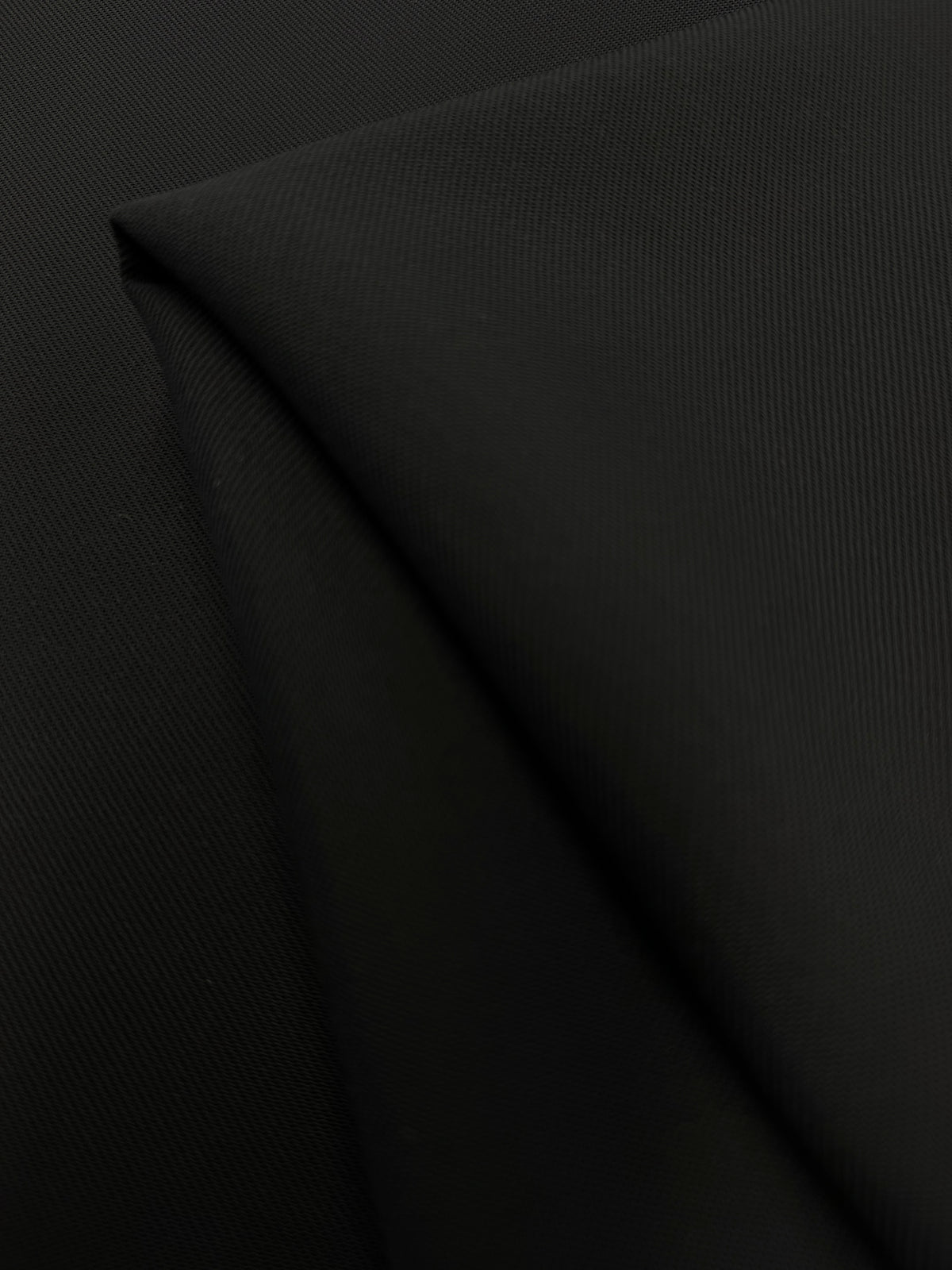 viscose Suiting - Twill - Black - 150cm
