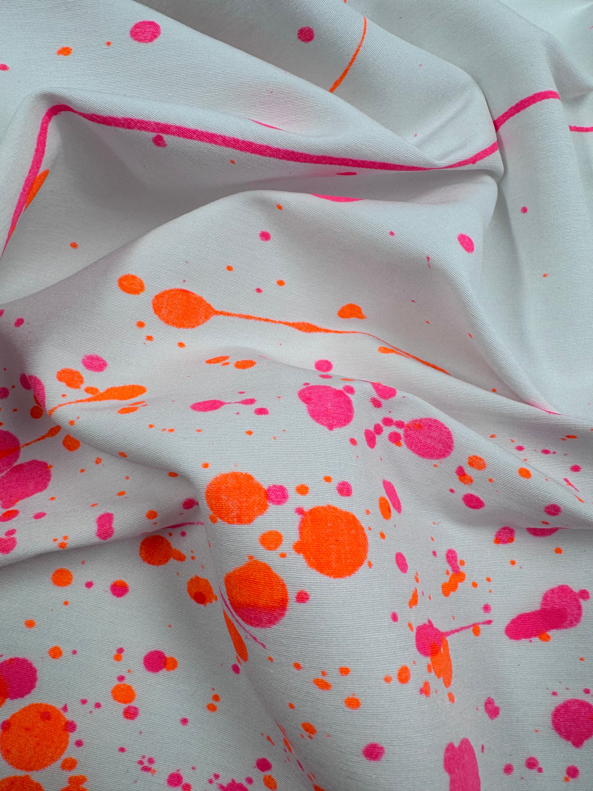 Stretch Bengaline - Bright Splash- 148cm