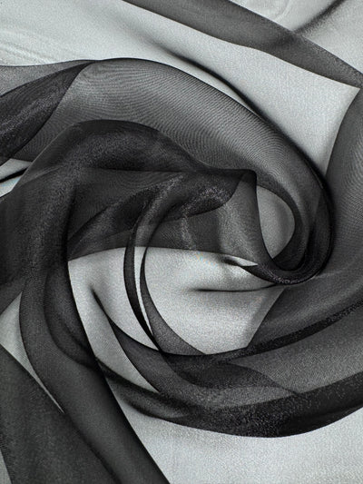 Organza - Black - 150cm