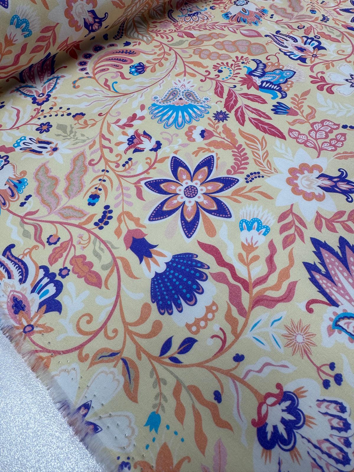 Printed Cotton - Ornate Garden - 150cm