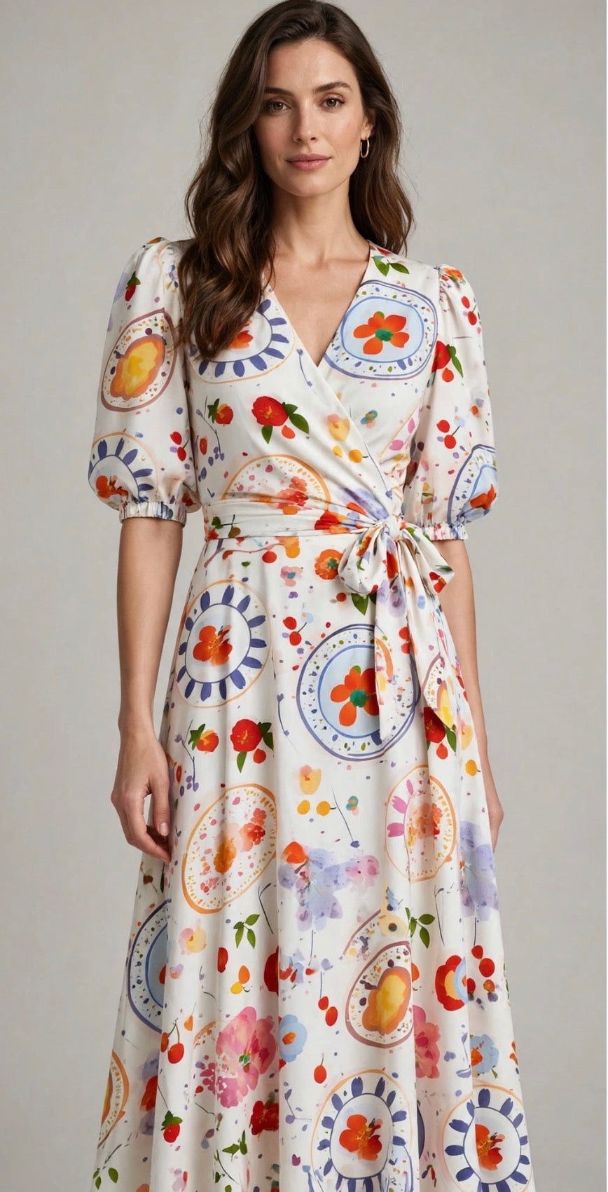 Silkyfall rayon
 - Fruit Whimsy - 145cm
