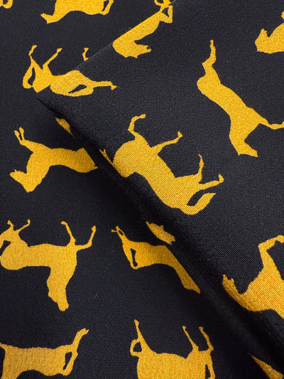 Printed Crepe Viscose - Silhouette - 138cm