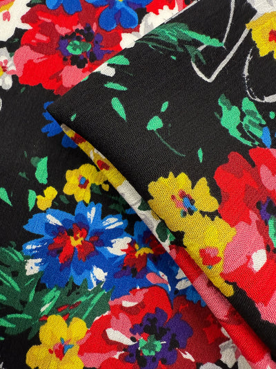 Printed Crepe Viscose - Amore - 145cm