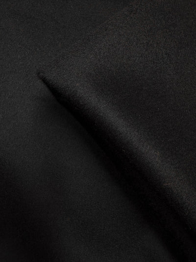 Wool Cashmere - Black - 150cm