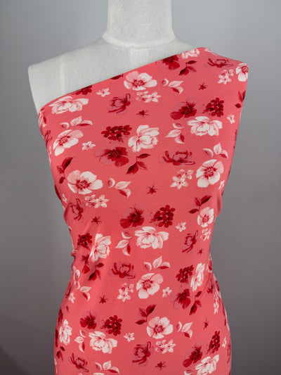 Printed Lycra - Rouge - 150cm