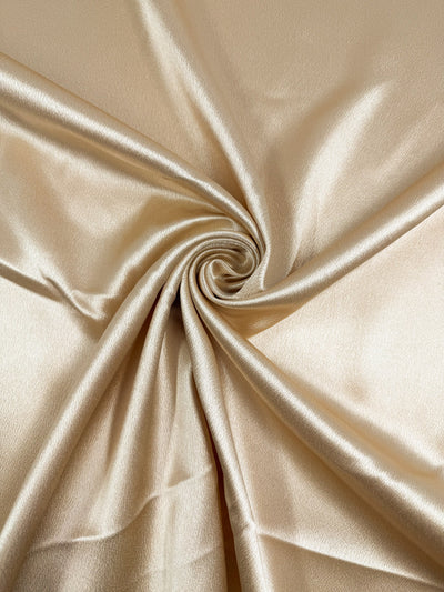 Satin Back Crepe - Nude Gold - 150cm