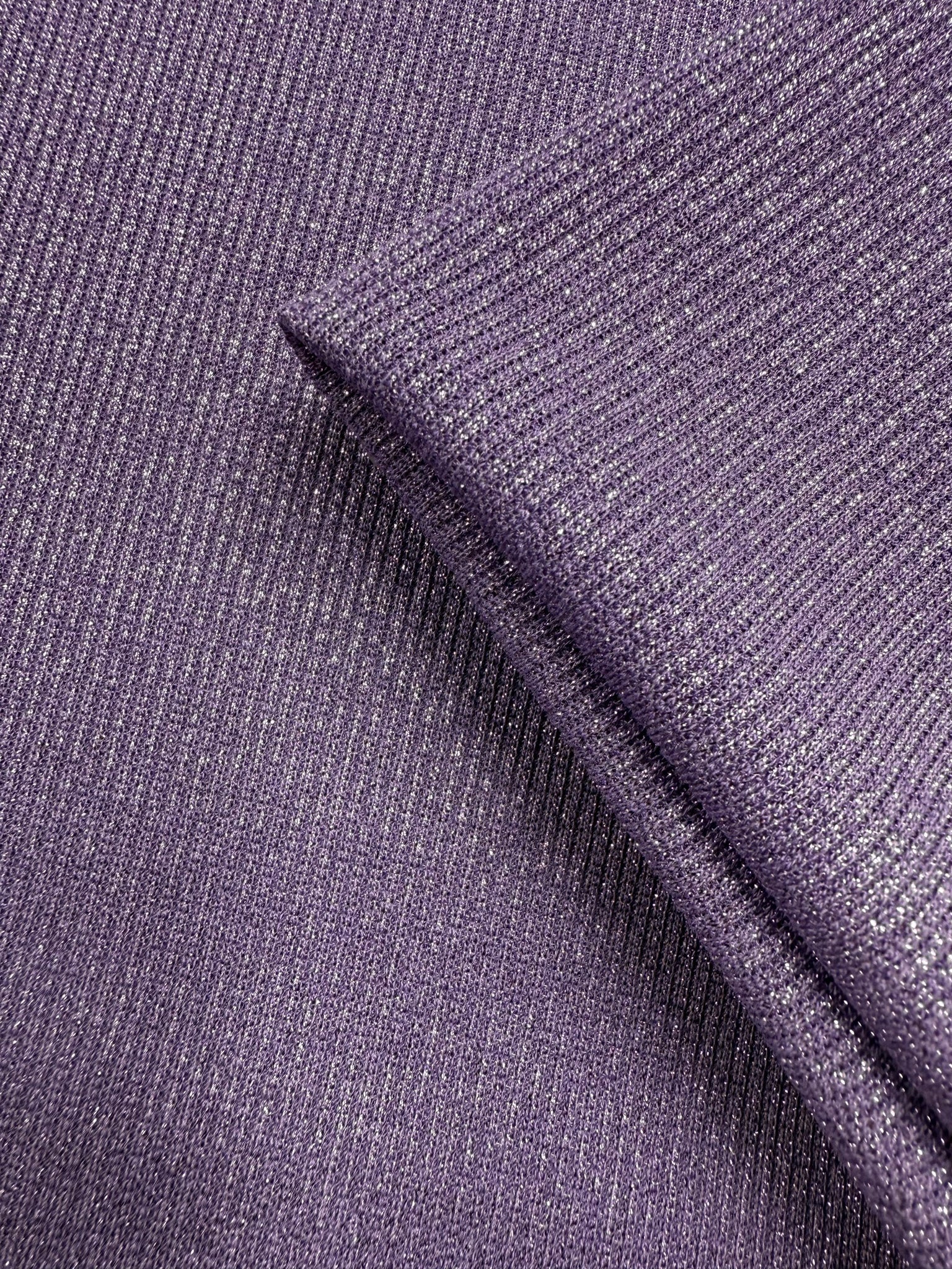 Viscose Rib Knit - Fairy Wren - 124cm