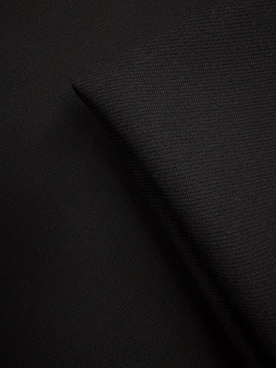 Merino Wool Twill Crepe - Black - 150cm
