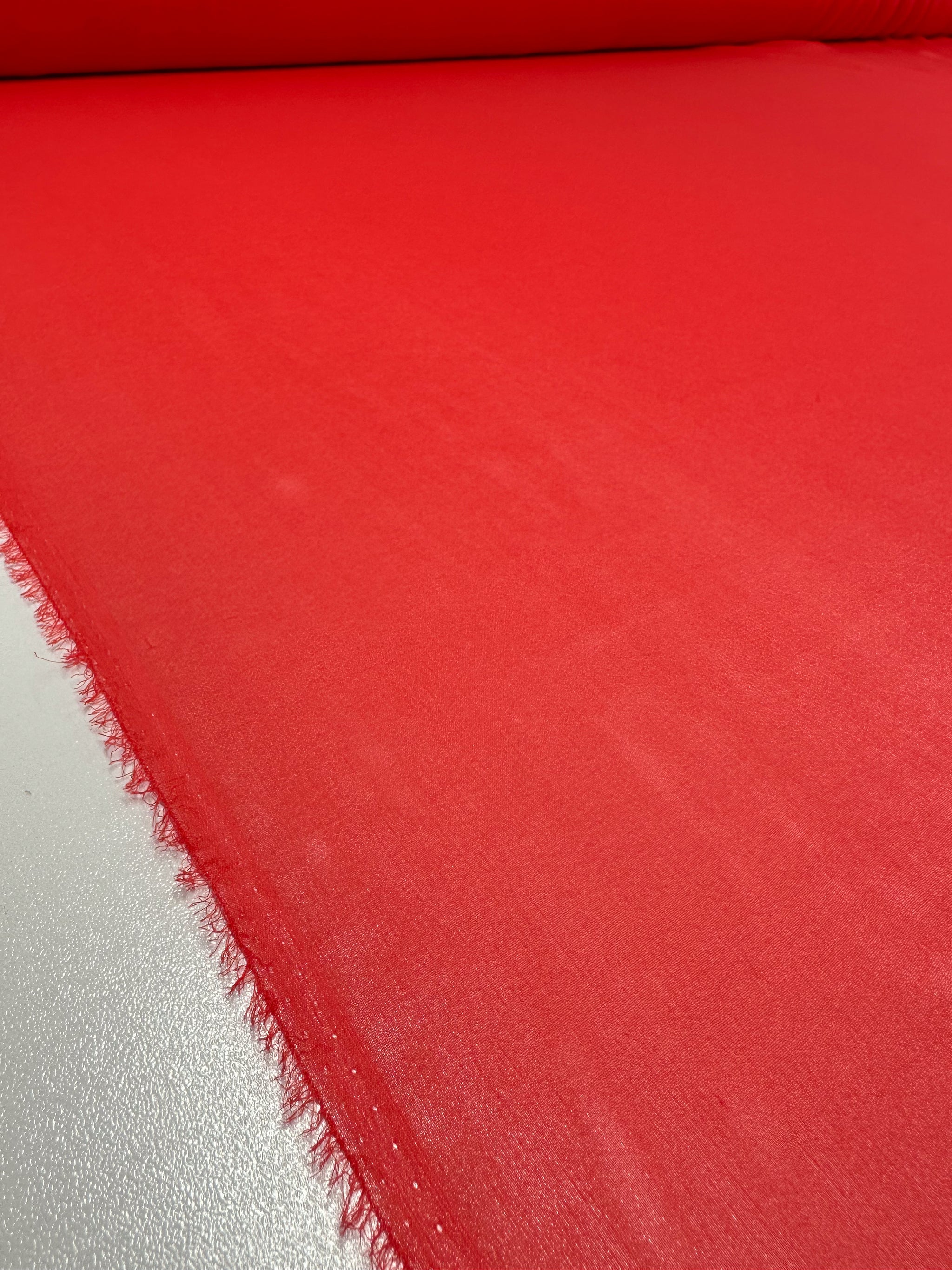 100% Pure Silk Georgette - Watermelon - 135cm