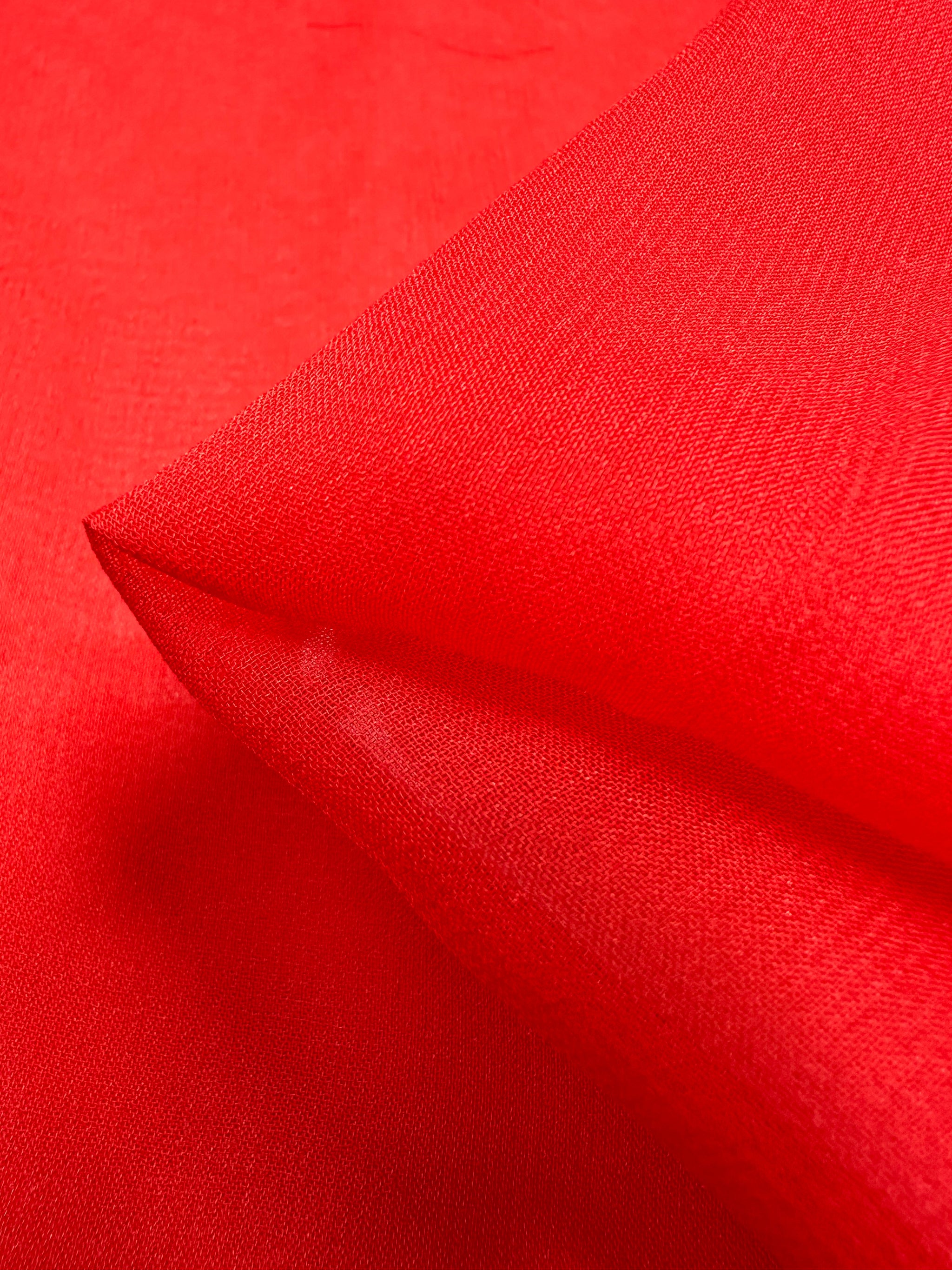 100% Pure Silk Georgette - Watermelon - 135cm