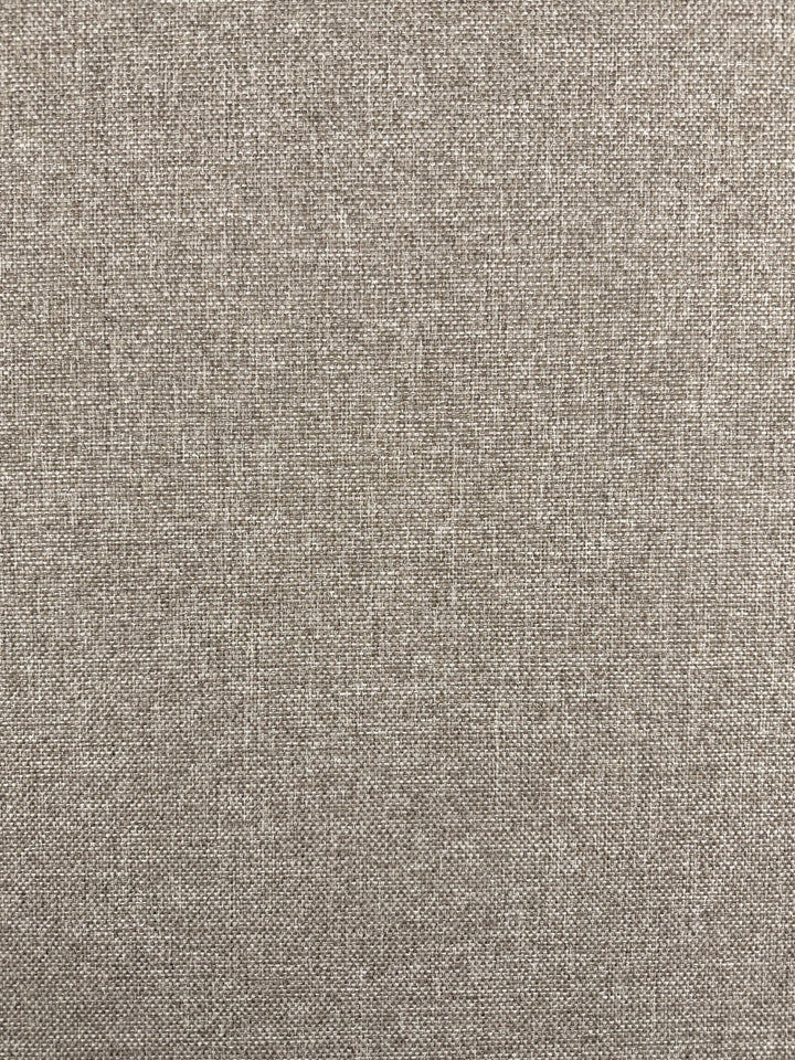 Close-up of Super Cheap Fabrics’ Upholstery - Soho Cinnamon - 150cm, a medium weight fabric with warm textured beige weave and a natural wool-look finish.