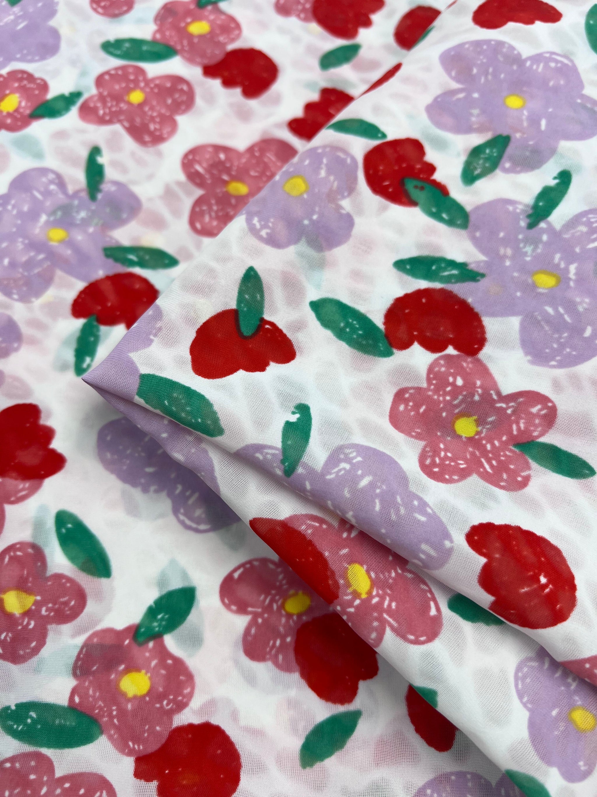 A close-up of Super Cheap Fabrics' 