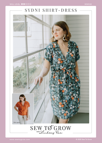Pattern - Sew to Grow - Sydni Shirt-Dress